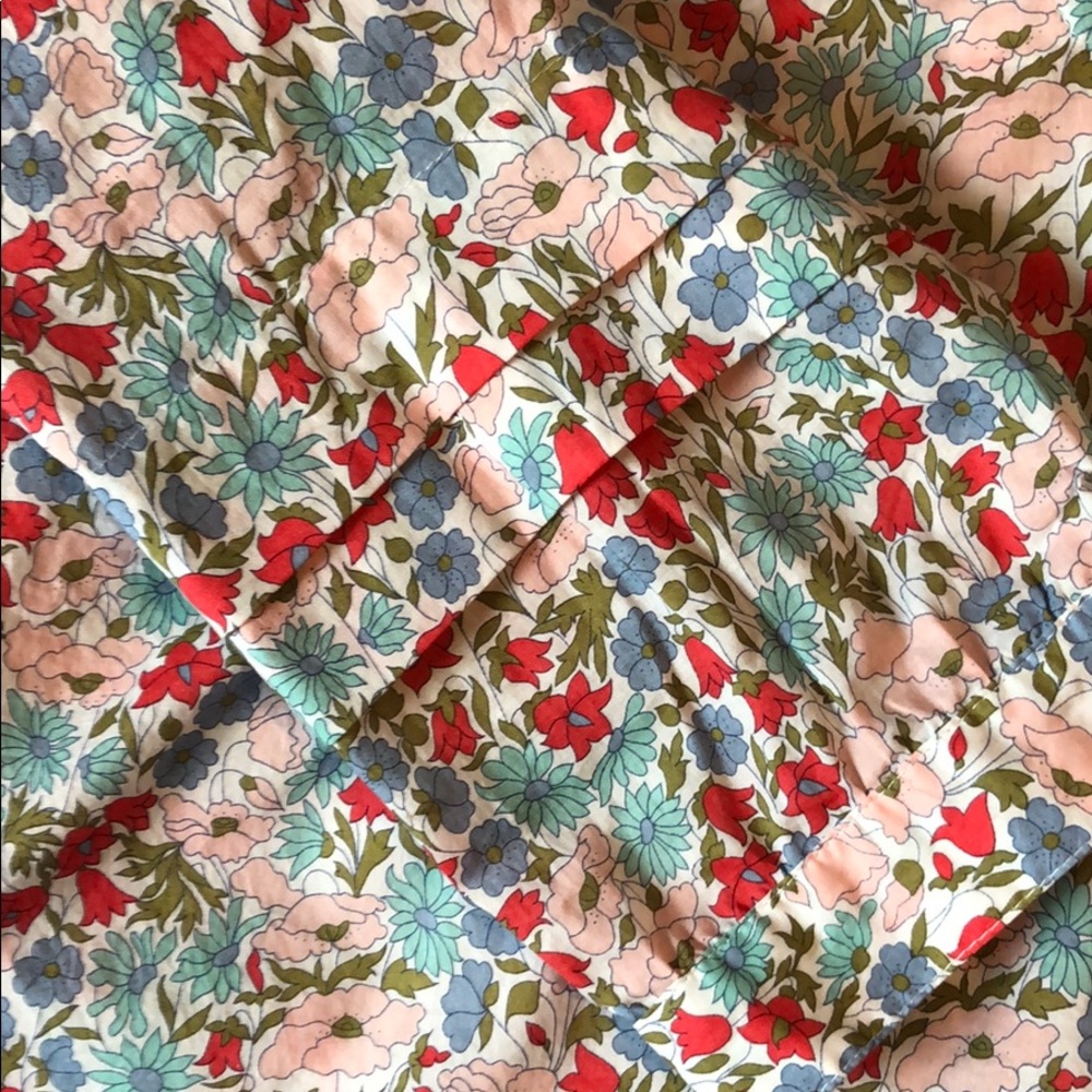 J.Crew liberty print popover
